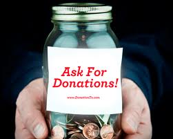 ask donors.