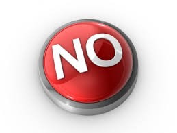"no" button