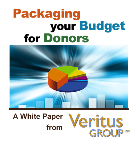 Packaging your Budget for Donors