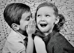picture of children sharing secrets return on investment