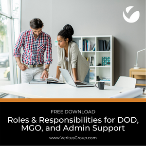 Roles & Responsibilities Chart for DOD, MGO, and Admin Support