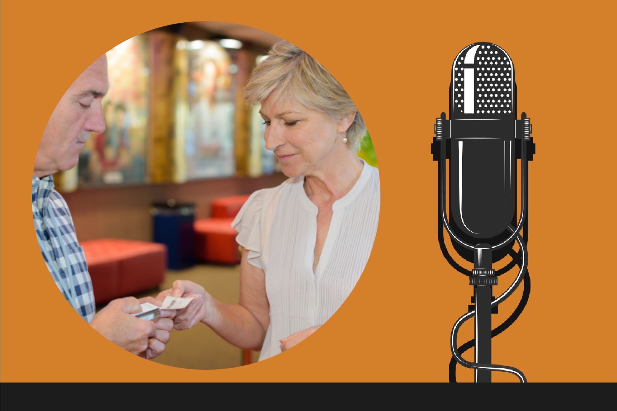 A donor is showing her membership card. Moving Out of a Membership Mindset [Podcast Episode]