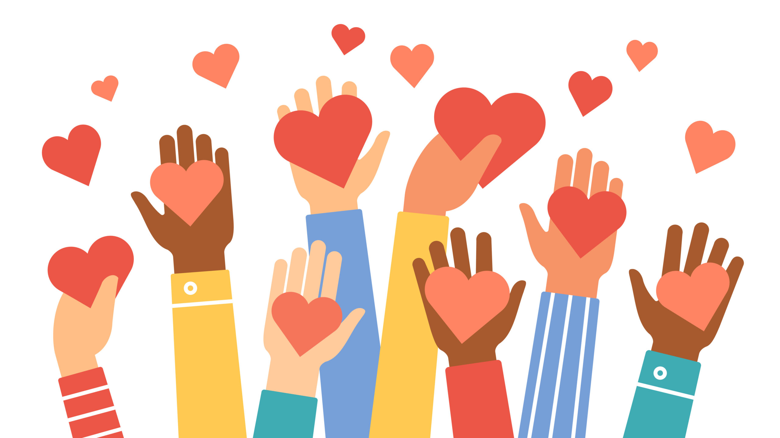 Hands and hearts. [5 Steps to Inspire a Transformational Gift]