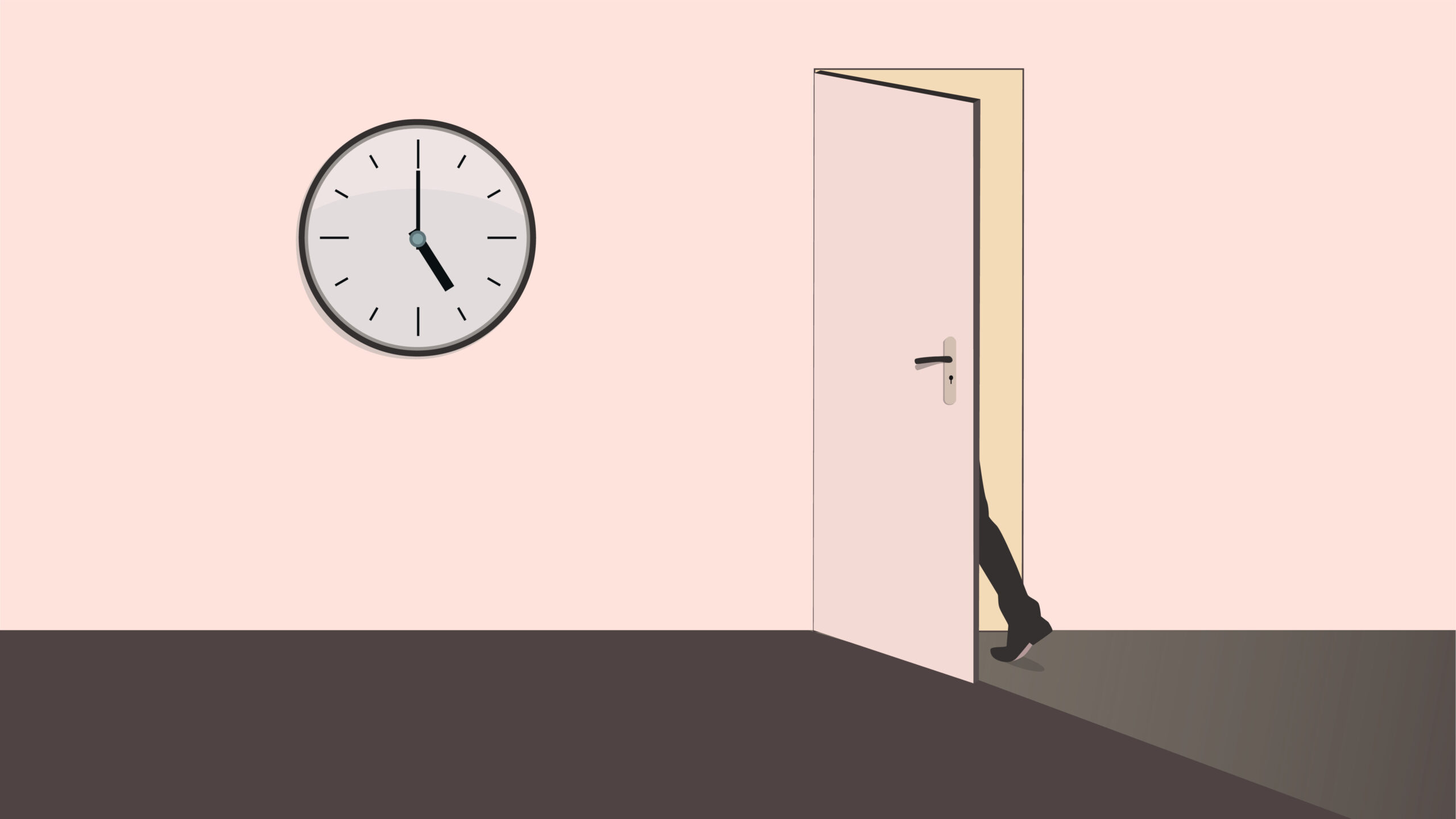 Image of an employee walking out the door [Why Your Fundraisers Will Leave You]